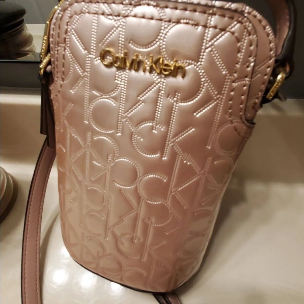Calvin Klein rosewood crossbody bag